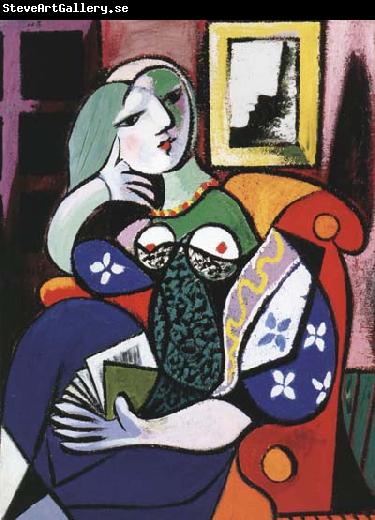 pablo picasso Woman with Book (mk04)